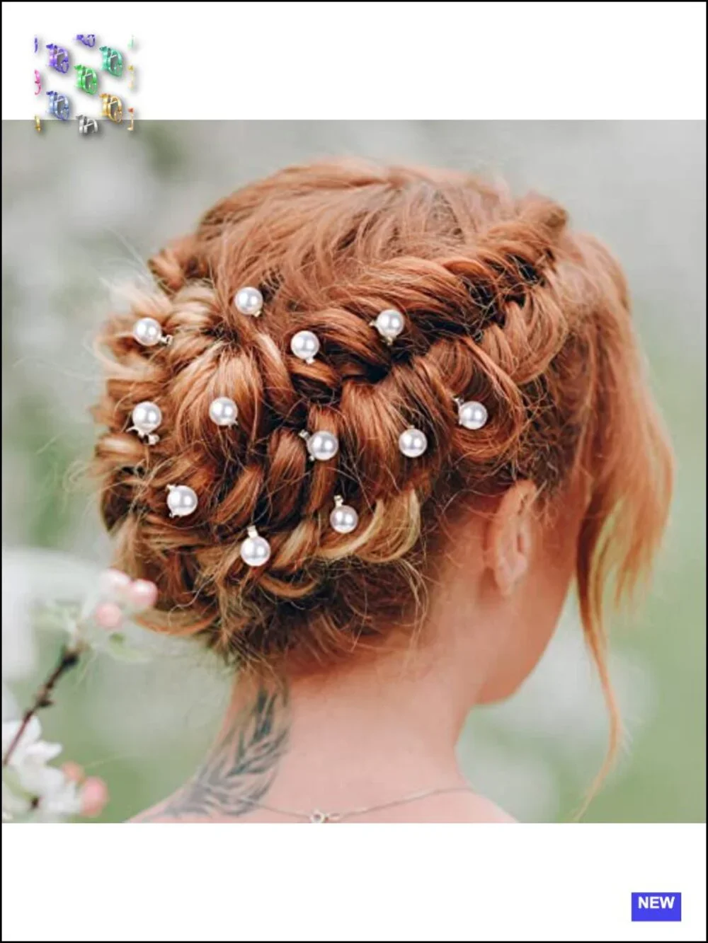 30 Mini Pearl Hair Clips - Elegant Barrettes for Brides & Daily Use